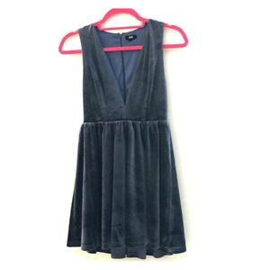 Blue Velvet Urban Outfitters Dress!